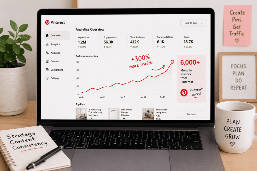 How to Use Pinterest for Blog Traffic and Grow Website Visitors